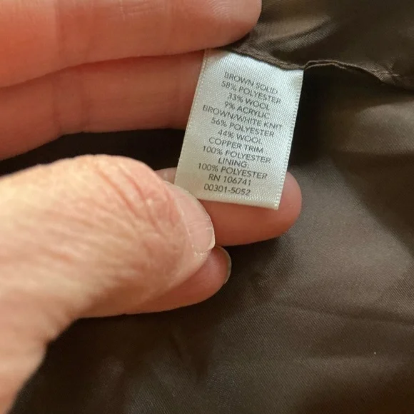 Vintage Y2K shabby chic boho sweater coat - Picture 3 of 11